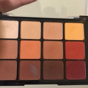 VISEART 10 warm matte eyeshadow palette